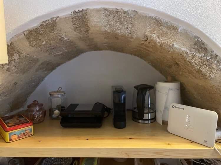 Nefeli Castle Stone House Inside The Fortress Monemvasia Bagian luar foto